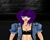 Cascada Hair Purple V1