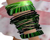 Green Punk Bracelet