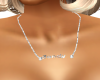 diamond sandy necklace