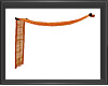 Salento Orange Curtain