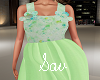 BabyDoll Dress-Mint