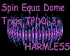 Spin Equa Dome Teal/Purp