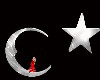 moon & star  set  silvir