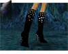Black Sparkle Boots