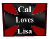 Cal Loves Lisa Frame