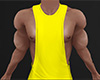 Yellow Muscle Tank Top 1 (M)