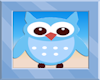 Baby Owl Sofa -blue-
