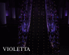 Violet Goth Lite Curtain