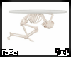 -T- Glass Skeleton Table