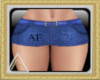 (AL)Denim Shorts AF