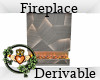 Large Fireplace