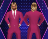 Dk Pink Full Suit