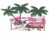 pink Beach Bar & Pillow