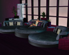 Waterfall pose couch