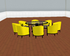yellow dance table