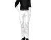 black white outfit