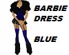 barbie dress blue