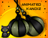 !!K Boo Earrings Greeny