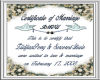 Marriage Certificate (P)