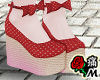 蝶 Red Bow Shoes v2