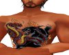 Panther/Snake Chest Tat