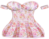 Eileen Pink Flower Dress