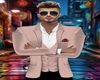 LV/ M Suit Vest  In Coco