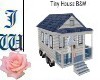 Tiny House Blue n White