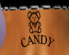 Teddy/Candy Belly Tatt