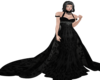 Midnight Crystal Gown