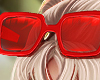 Fringe Red Glasses