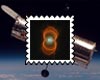 Hourglass Nebula stamp