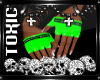 Green Toxic Gloves