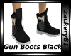 Gun Boots Black New