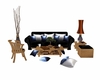 Sofa and chair set