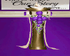 Lavender Wedding Pillar