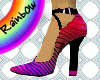 Rainbow RND-Toe Heels