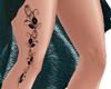 Flower Leg Tattoo RLL