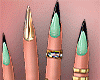 K ♡ Tatto Nails Rings
