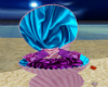 Pink SeaShell Bed W/Pose