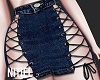 Jeans Tied Skirt