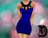 D Cobalt  Elegant Dress