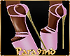 P9)"ISA" Pink Heels