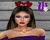 Vday Headband Heart red