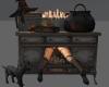 stove with witch