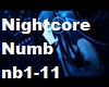 Nightcore Numb!