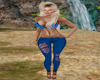 S4E Blue Hip Huggers