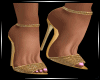 TA`Sexy Gold Club Heels