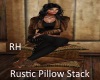 Rustic Pillow Stack {RH}