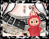 red bloody labubu